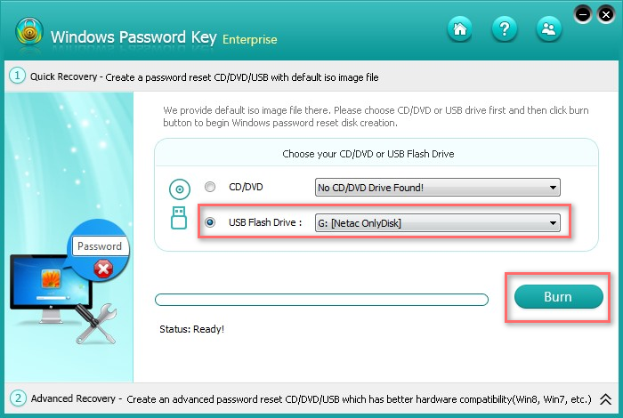 windows password key enterprise